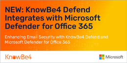 KnowBe4 kooperiert mit Microsoft: Stärkung der E-Mail-Sicherheit durch strategische Integration